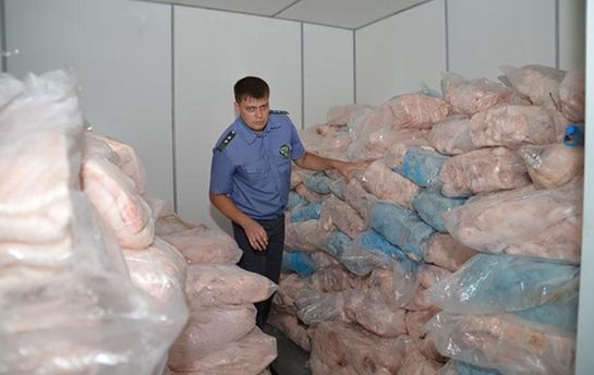 В России снова изъяли и уничтожили украинское мясо