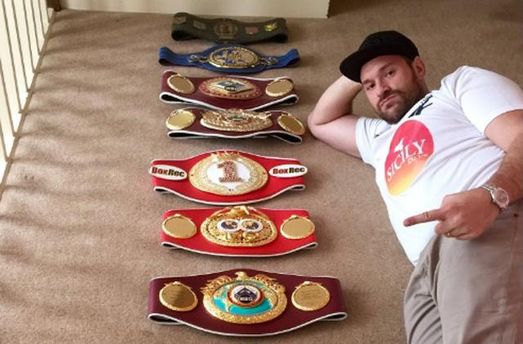 Стало відомо, коли Тайсона Ф’юрі позбавлять чемпіонського титулу