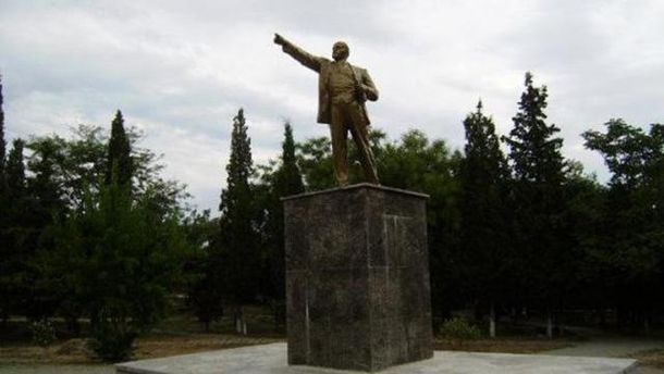 В&nbsp;окупованому Судаку невідомі скинули пам’ятник Леніну