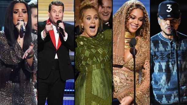 Вагітна Бейонсе, епатажна Леді Гага і Адель в зеленому: як минула церемонія Grammy 2017