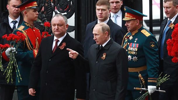 Президент Молдови поїхав святкувати 9 травня до Путіна