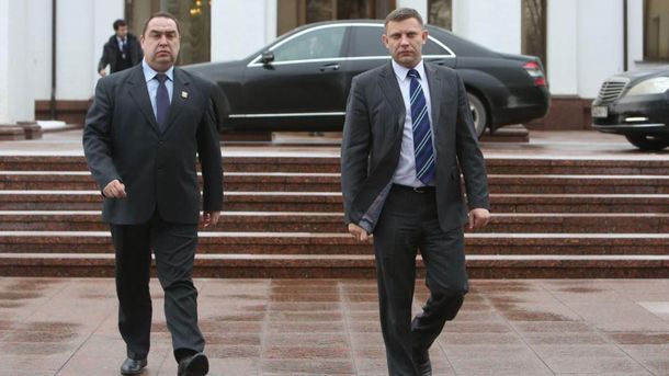 Ігор Плотницький і Олександр Захарченко