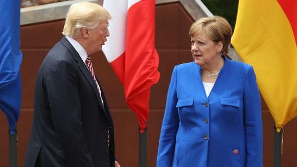 Меркель и Трамп обсудили проблему Украины