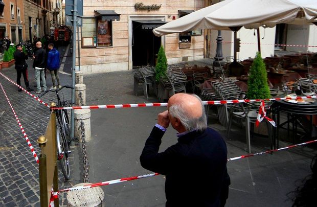 Взрыв в кафе в центре Рима. Погиб мужчина 5