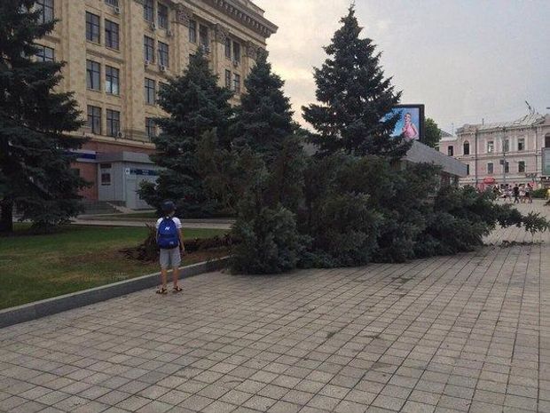 Над Харьковом пронесся ураган 1