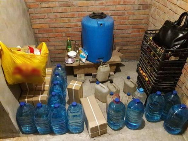 Милиция изъяла 10 тонн фальсифицированного алкоголя в Харьковской области