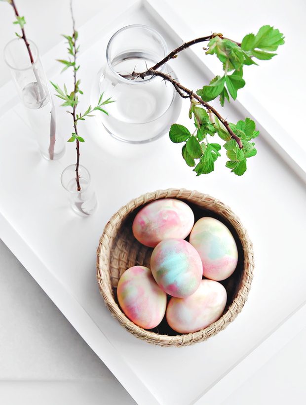 Пастельні пасхальні яйця