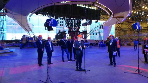 Євробачення-2017: з’явилися фото з будівництва головної сцени 
